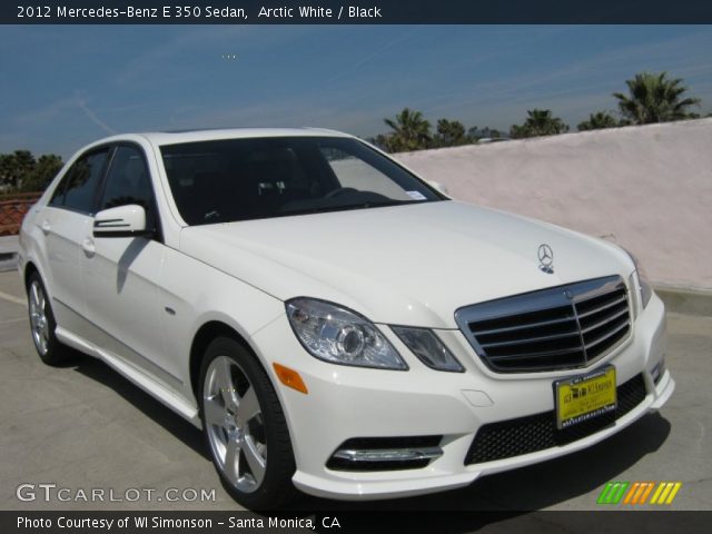 2012 Mercedes-Benz E 350 Sedan in Arctic White