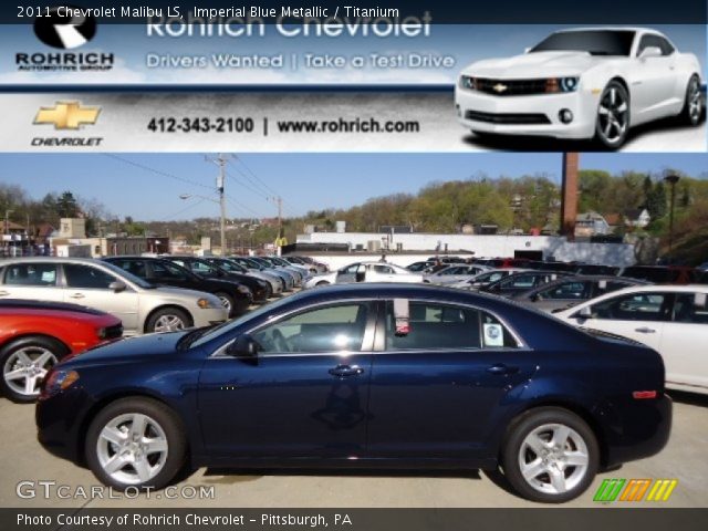 2011 Chevrolet Malibu LS in Imperial Blue Metallic