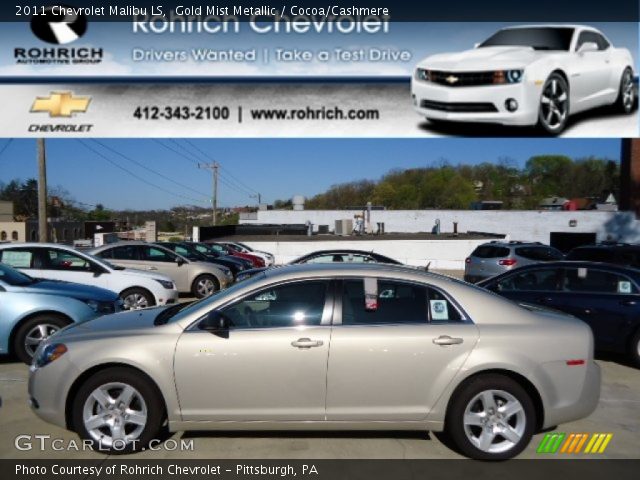 2011 Chevrolet Malibu LS in Gold Mist Metallic
