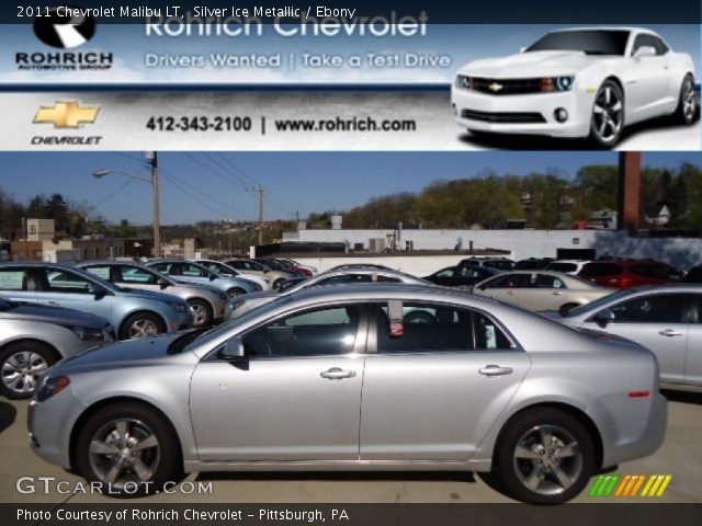 2011 Chevrolet Malibu LT in Silver Ice Metallic