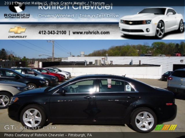 2011 Chevrolet Malibu LS in Black Granite Metallic