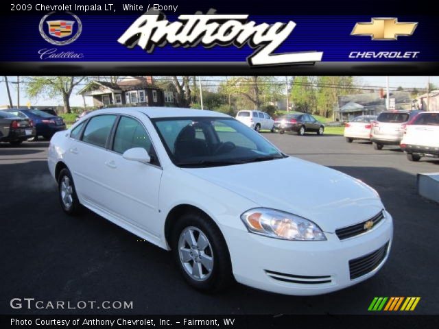 2009 Chevrolet Impala LT in White