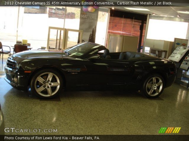 2012 Chevrolet Camaro SS 45th Anniversary Edition Convertible in Carbon Flash Metallic