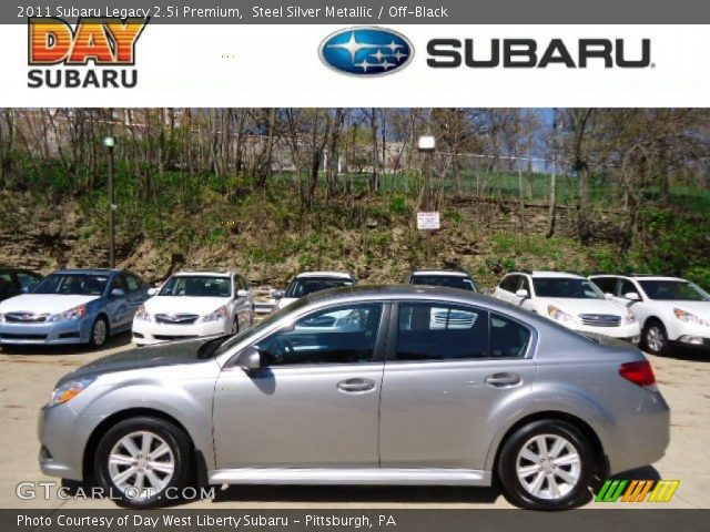 2011 Subaru Legacy 2.5i Premium in Steel Silver Metallic