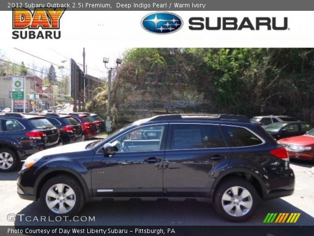 2012 Subaru Outback 2.5i Premium in Deep Indigo Pearl