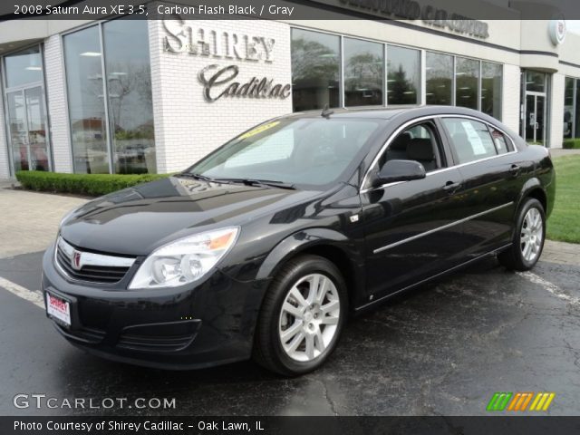 2008 Saturn Aura XE 3.5 in Carbon Flash Black