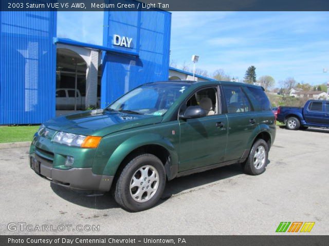 2003 Saturn VUE V6 AWD in Medium Green