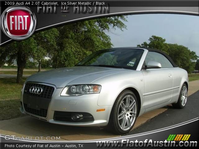 2009 Audi A4 2.0T Cabriolet in Ice Silver Metallic