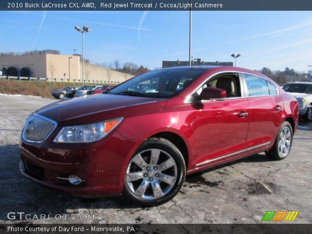 2010 Buick LaCrosse CXL AWD in Red Jewel Tintcoat