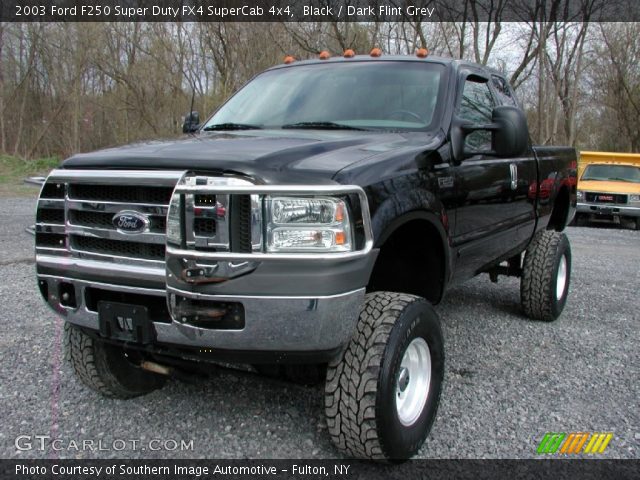 2003 Ford F250 Super Duty FX4 SuperCab 4x4 in Black
