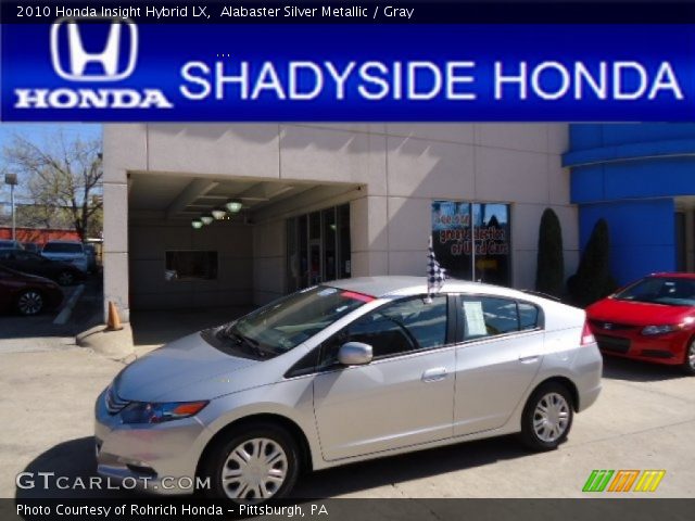 2010 Honda Insight Hybrid LX in Alabaster Silver Metallic