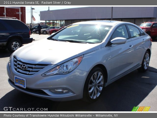 2011 Hyundai Sonata SE in Radiant Silver