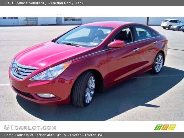 2011 Hyundai Sonata SE in Venetian Red
