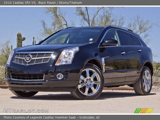 2010 Cadillac SRX V6 in Black Raven