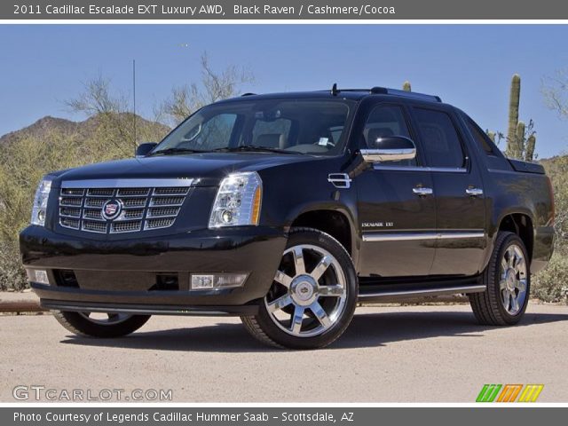 2011 Cadillac Escalade EXT Luxury AWD in Black Raven