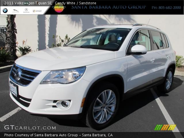 2011 Volkswagen Tiguan SE in Candy White