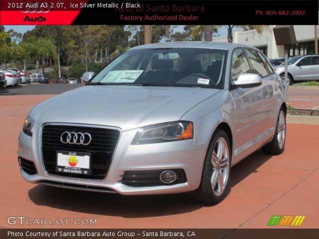 2012 Audi A3 2.0T in Ice Silver Metallic