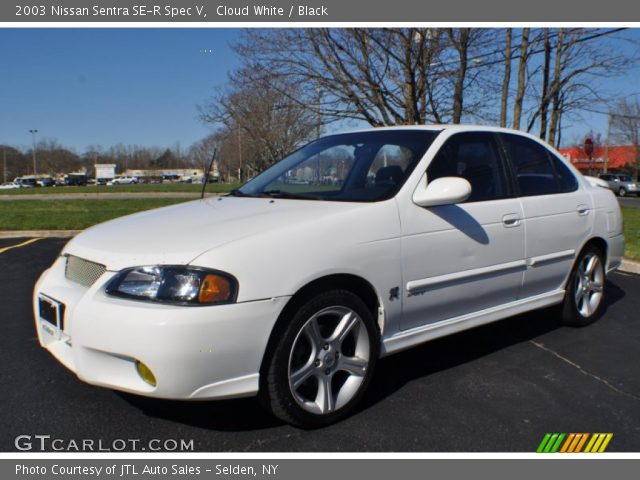 2003 Nissan Sentra SE-R Spec V in Cloud White