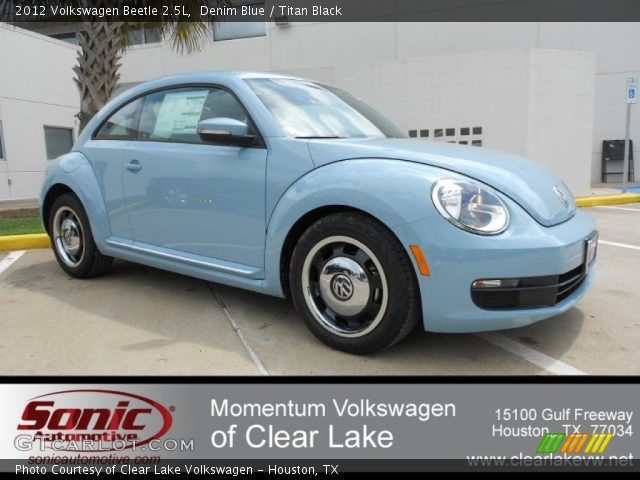 2012 Volkswagen Beetle 2.5L in Denim Blue