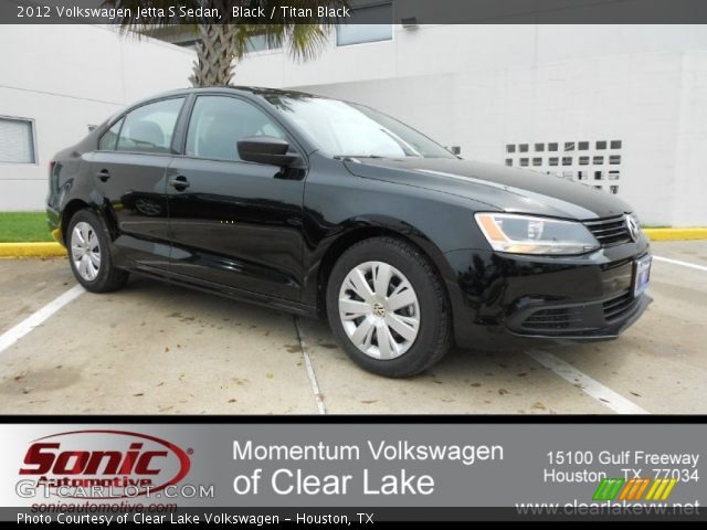 2012 Volkswagen Jetta S Sedan in Black