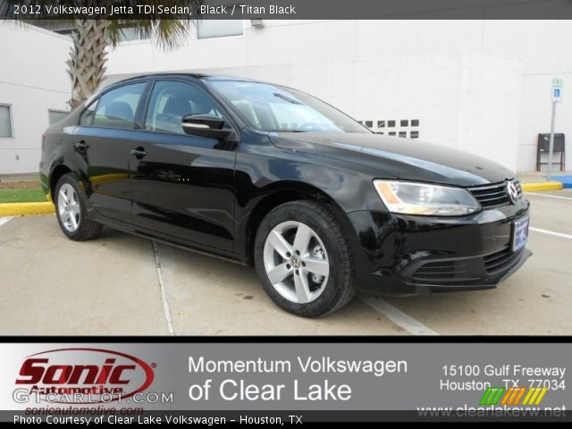 2012 Volkswagen Jetta TDI Sedan in Black