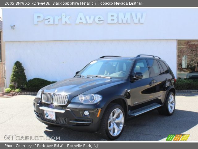 2009 BMW X5 xDrive48i in Black Sapphire Metallic