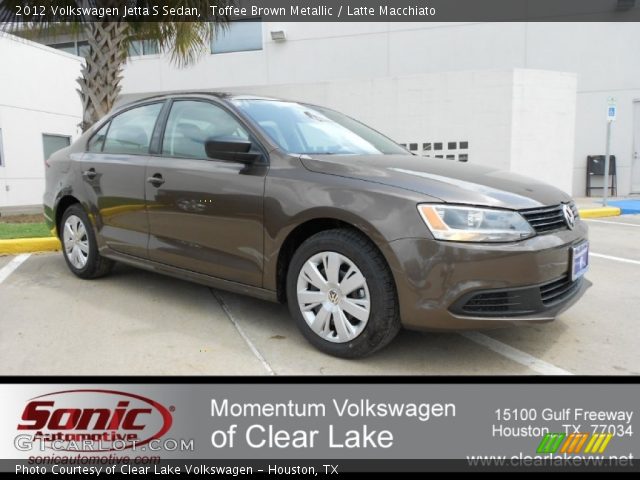 2012 Volkswagen Jetta S Sedan in Toffee Brown Metallic