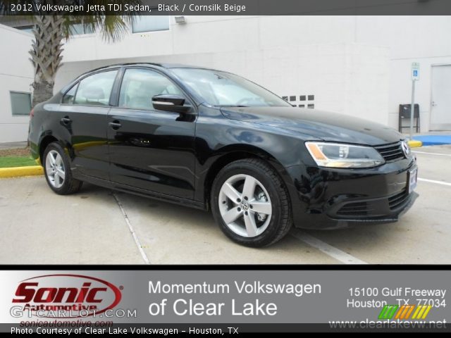 2012 Volkswagen Jetta TDI Sedan in Black