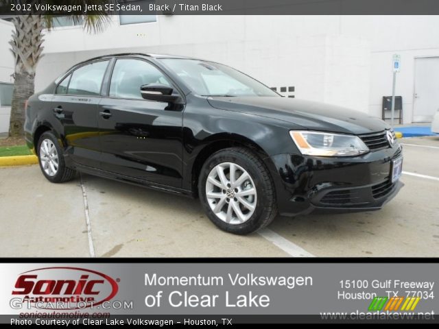 2012 Volkswagen Jetta SE Sedan in Black