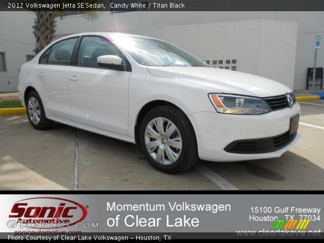 2012 Volkswagen Jetta SE Sedan in Candy White