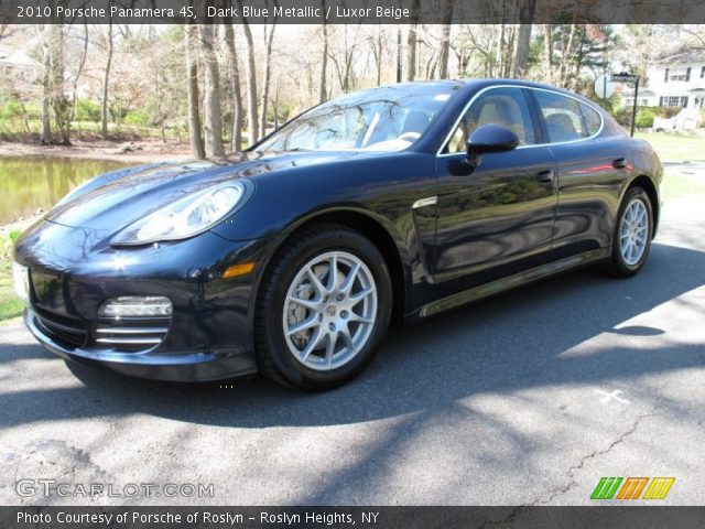 2010 Porsche Panamera 4S in Dark Blue Metallic