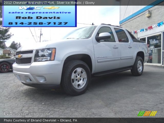 2012 Chevrolet Avalanche LS 4x4 in Silver Ice Metallic