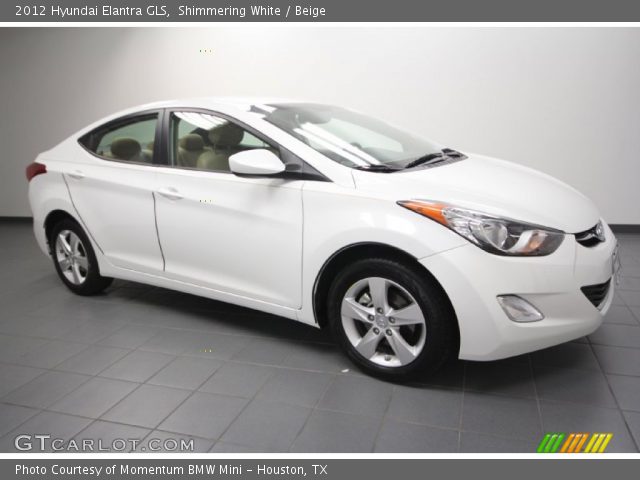 2012 Hyundai Elantra GLS in Shimmering White