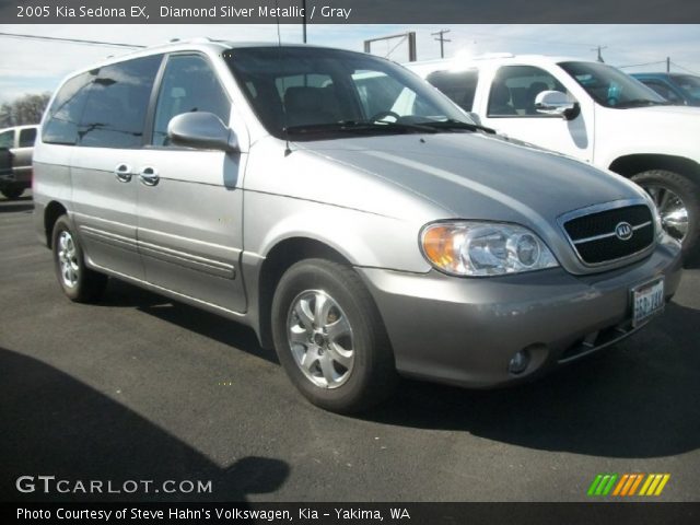 2005 Kia Sedona EX in Diamond Silver Metallic