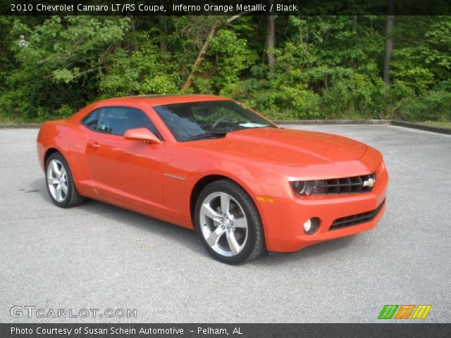 2010 Chevrolet Camaro LT/RS Coupe in Inferno Orange Metallic