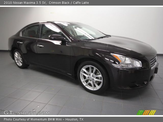 2010 Nissan Maxima 3.5 SV in Crimson Black