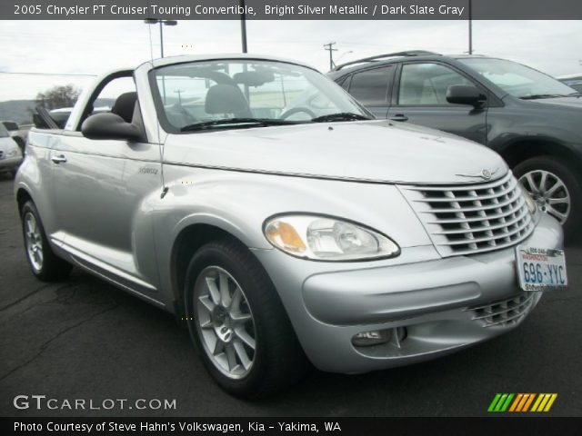 2005 Chrysler PT Cruiser Touring Convertible in Bright Silver Metallic