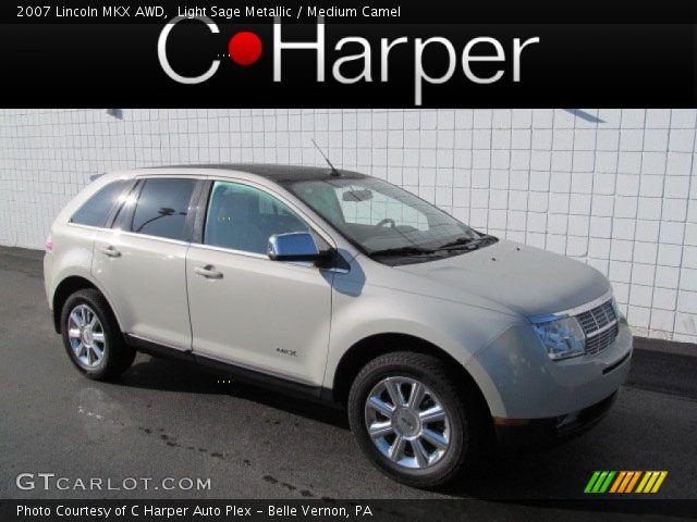 2007 Lincoln MKX AWD in Light Sage Metallic