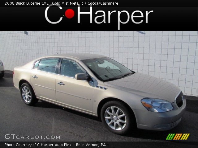 2008 Buick Lucerne CXL in Gold Mist Metallic