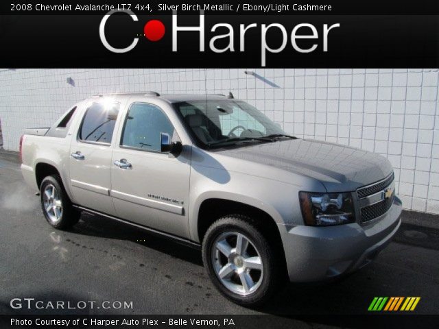 2008 Chevrolet Avalanche LTZ 4x4 in Silver Birch Metallic