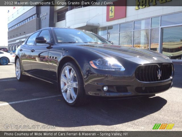 2012 Maserati Quattroporte S in Grigio Granito (Dark Grey)