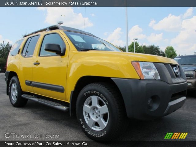 2006 Nissan Xterra S in Solar Yellow