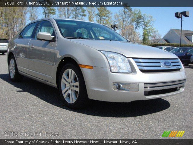 2008 Ford Fusion SEL V6 in Silver Birch Metallic