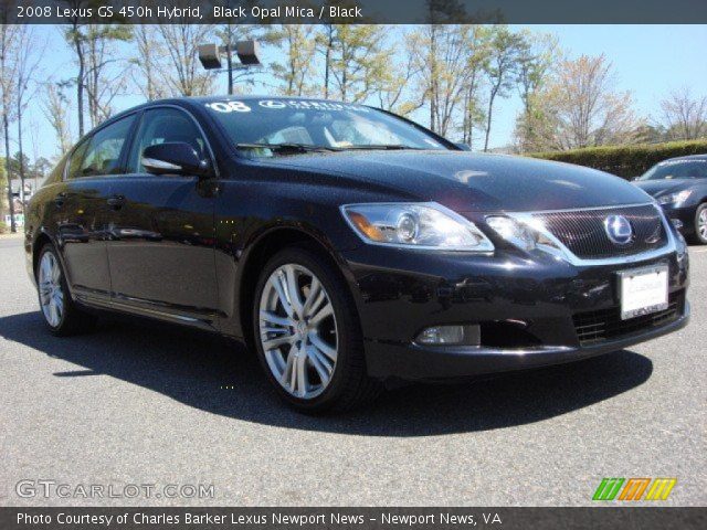 2008 Lexus GS 450h Hybrid in Black Opal Mica