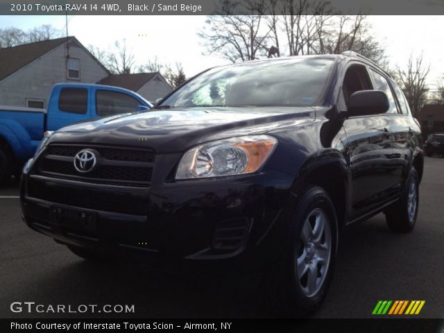 2010 Toyota RAV4 I4 4WD in Black