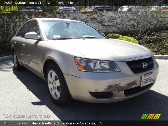2008 Hyundai Sonata GLS in Golden Beige