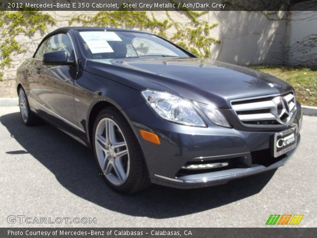 2012 Mercedes-Benz E 350 Cabriolet in Steel Grey Metallic