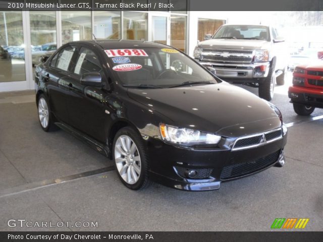 2010 Mitsubishi Lancer GTS in Tarmac Black Pearl