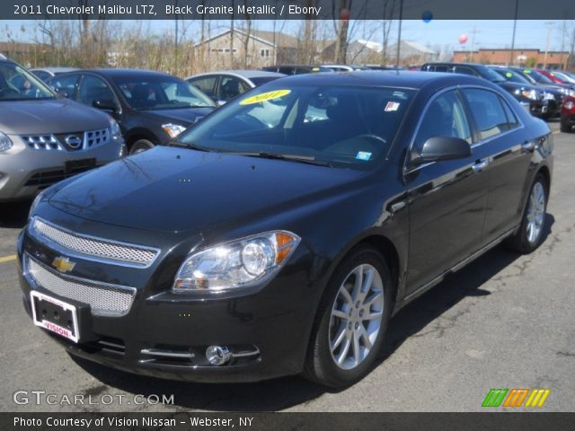 2011 Chevrolet Malibu LTZ in Black Granite Metallic
