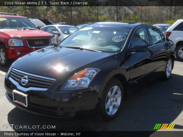 2009 Nissan Altima 2.5 S in Super Black
